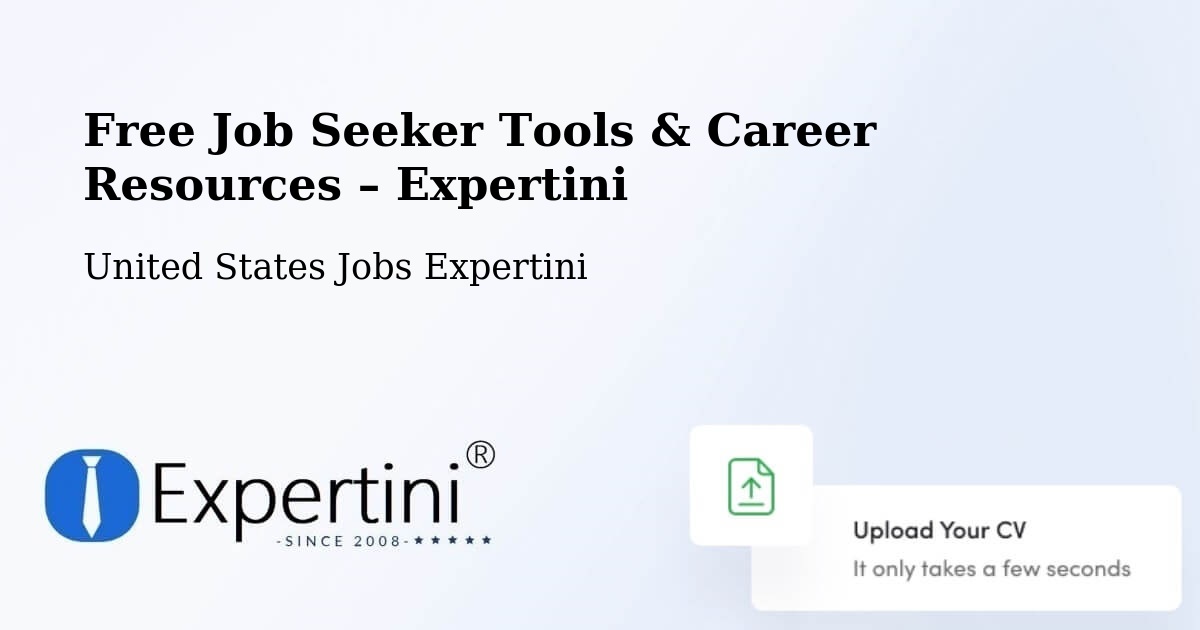 Free Job Seeker Tools & Career Resources – Orrville - Orrville, United States Jobs Expertini